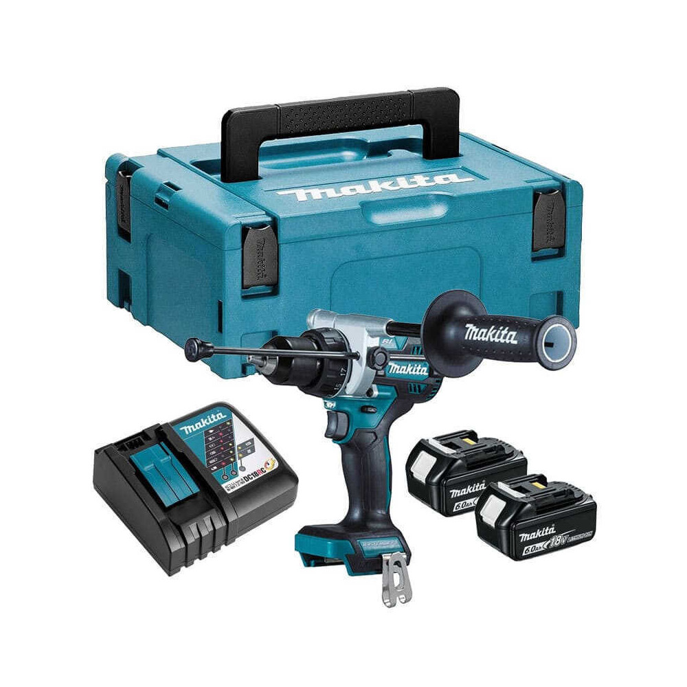 Perceuse-visseuse à percussion Makita DHP486RGJ