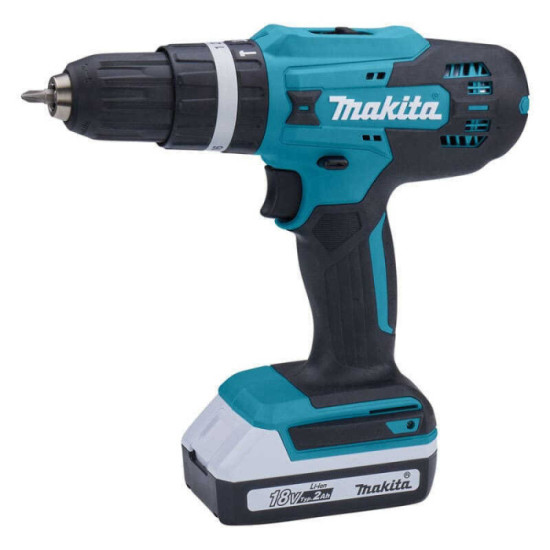Perceuse à percussion Makita HP488DWAE 18V 2 x 2,0 Ah