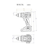 Perceuse à percussion Metabo 602316800