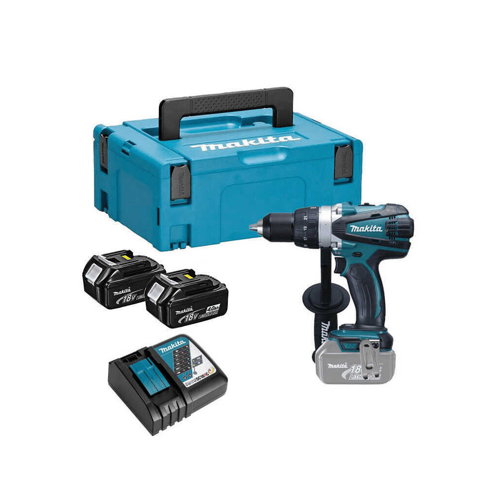 Perceuse visseuse à percussion Makita DHP451RMJ