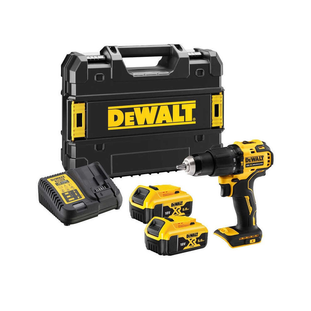 Perceuse à percussion DeWalt DCD709P2T-QW