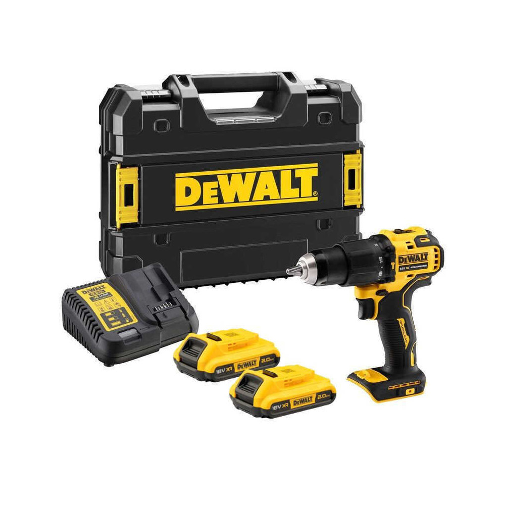 Perceuse à percussion DeWalt DCD709D2T-QW