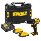 Perceuse à percussion DeWalt DCD709D2T-QW