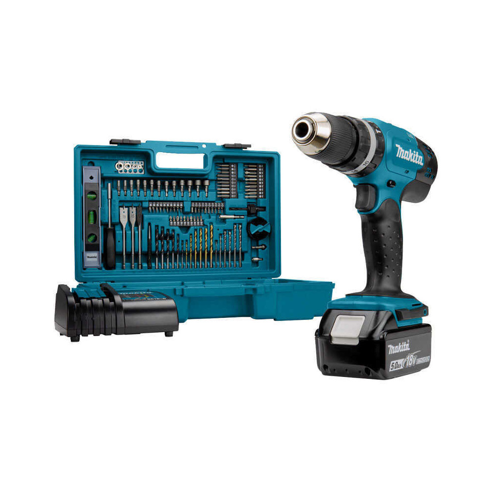 Perceuse à percussion Makita DHP453TX12 18V 5,0 Ah
