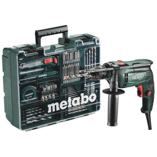 Perceuse à percussion Metabo SBE650-SET 650 W