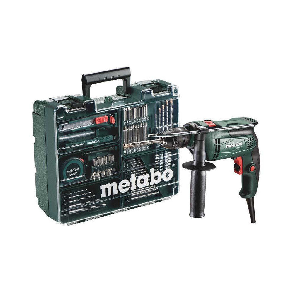 Perceuse à percussion Metabo SBE650-SET 650 W