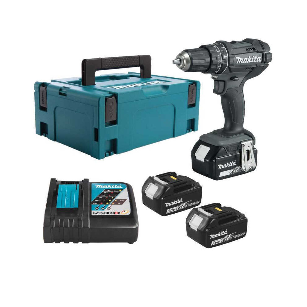 Perceuse-visseuse à percussion Makita DHP482F3JB