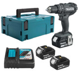 Perceuse-visseuse à percussion Makita DHP482F3JB