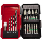 Perceuse à percussion Einhell 4514220 18 V + 22 accessoires HT