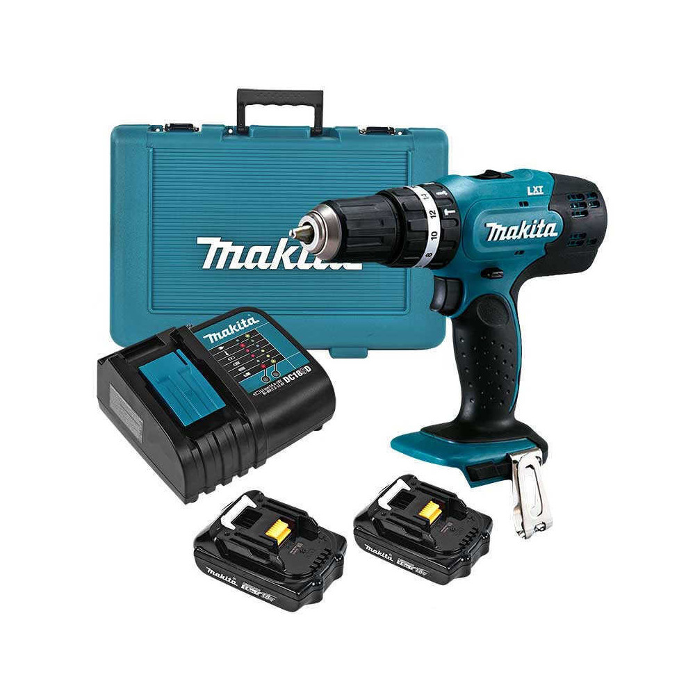 Perceuse-visseuse à percussion Makita DHP453SYE