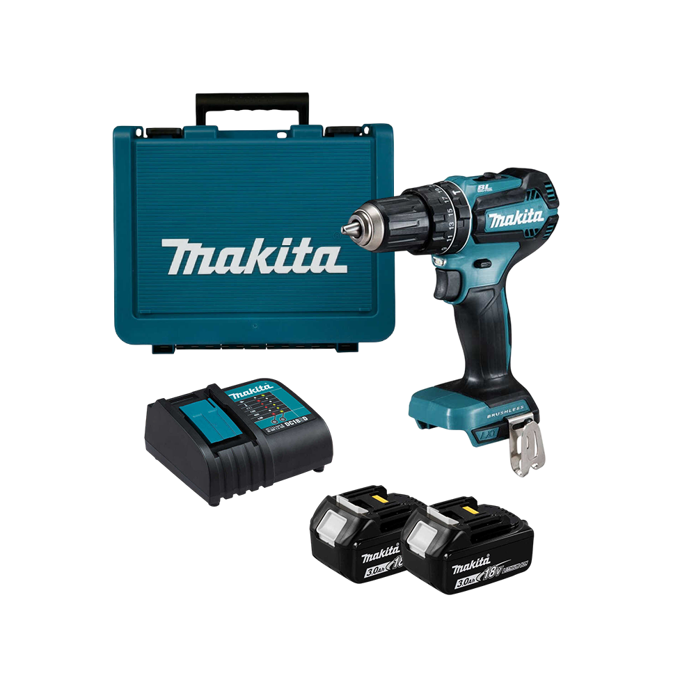 Perceuse-visseuse à percussion Makita DHP485SFE