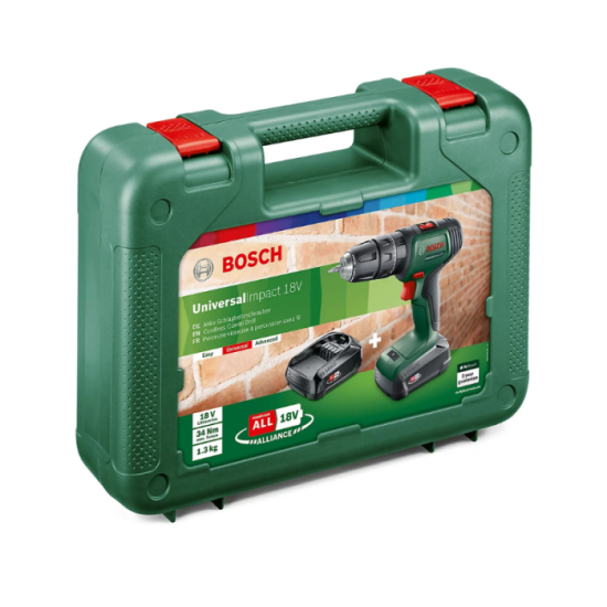 Perceuse visseuse à percussion Bosch DIY 06039D4172