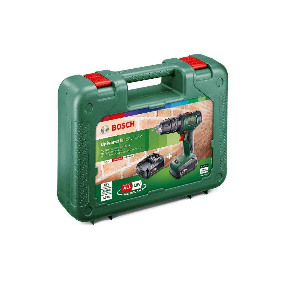 Perceuse visseuse à percussion Bosch DIY 06039D4172