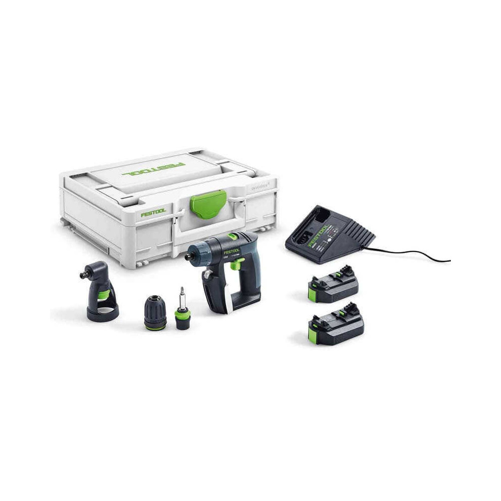 Perceuse visseuse Festool sans fil CXS 12 2,5-Set 576093 18V