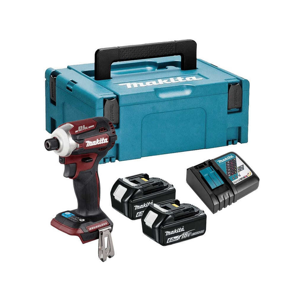 Makita DTD171GJAR visseuse à chocs 2 x 6,0 Ah