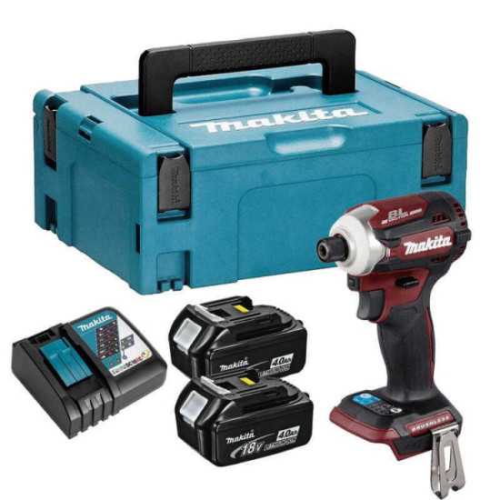 Visseuse à chocs Makita DTD171MJAR 2 x 4,0 Ah