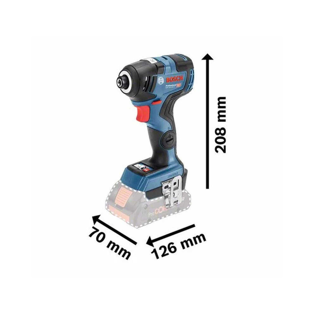 Visseuse à chocs Bosch GDR 18V-200 C 06019G4102