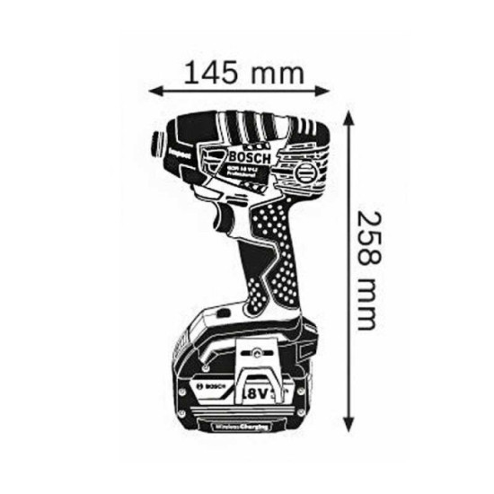 Visseuse à chocs Bosch GDR18V-LI(06019A130F)