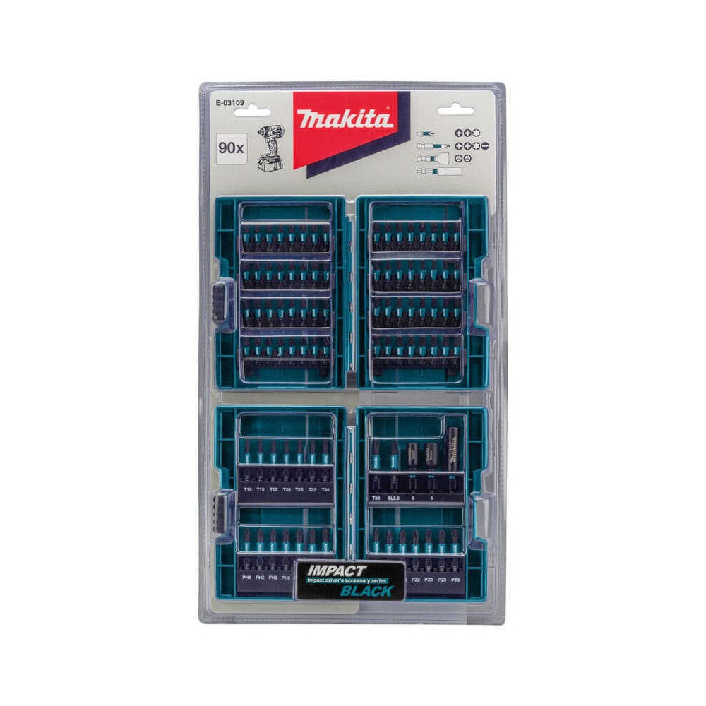 Pack visseuse DTD154ZJ et 90 embouts E-03109 Makita