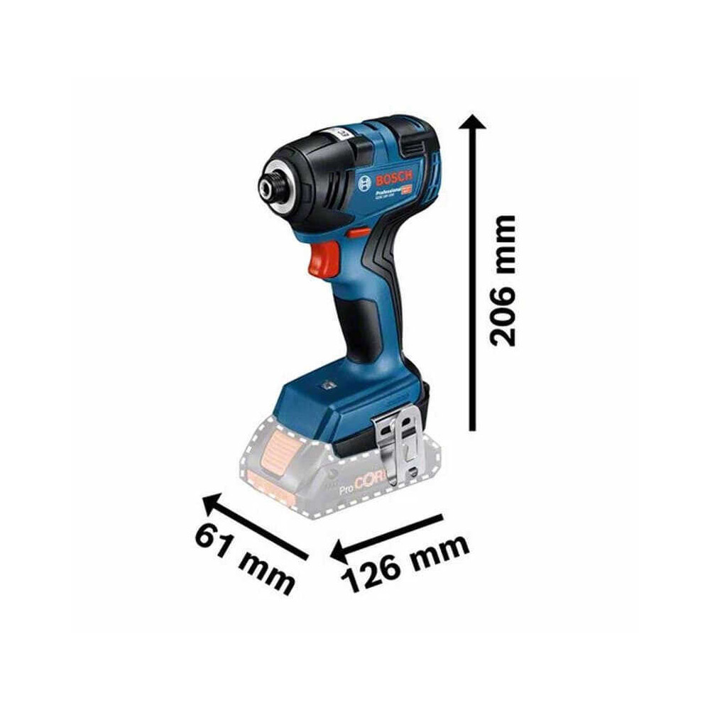 Visseuse à chocs Bosch GDR 18V-200 06019J2105