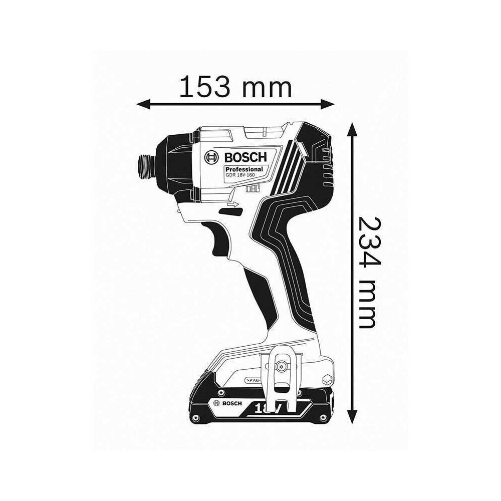 Visseuse à chocs Bosch Professional 06019G5104