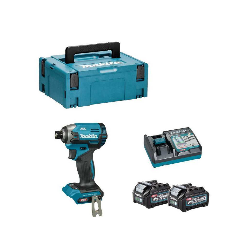 Visseuse à chocs Makita TD003GD201 40V XGT