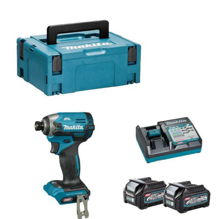 Visseuse à chocs Makita TD003GD201 40V XGT