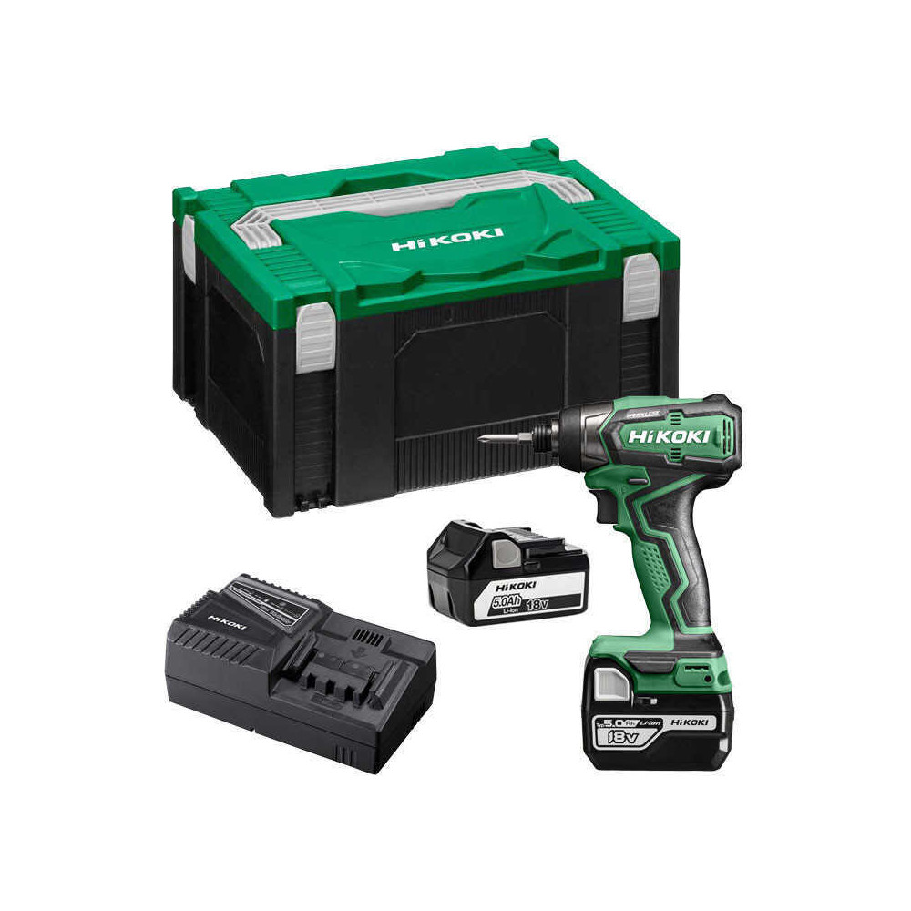 Visseuse à chocs HiKOKI WH18DDWPZ 2 x 5,0 Ah