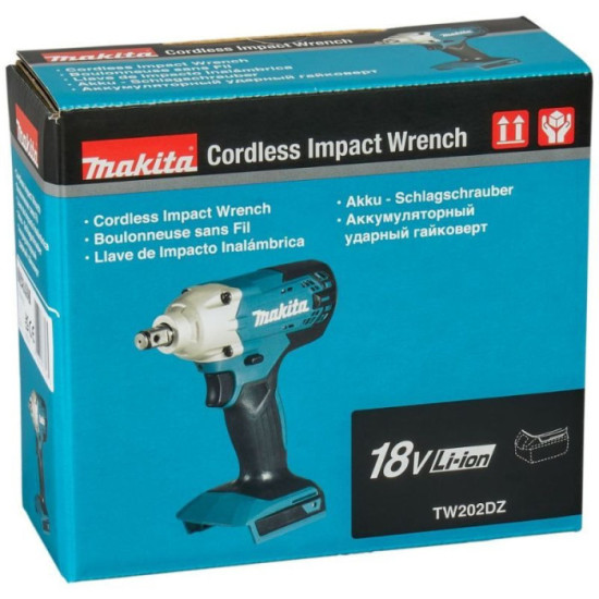 Boulonneuse à chocs Makita TW202DZ 18V 1/2" 200 Nm