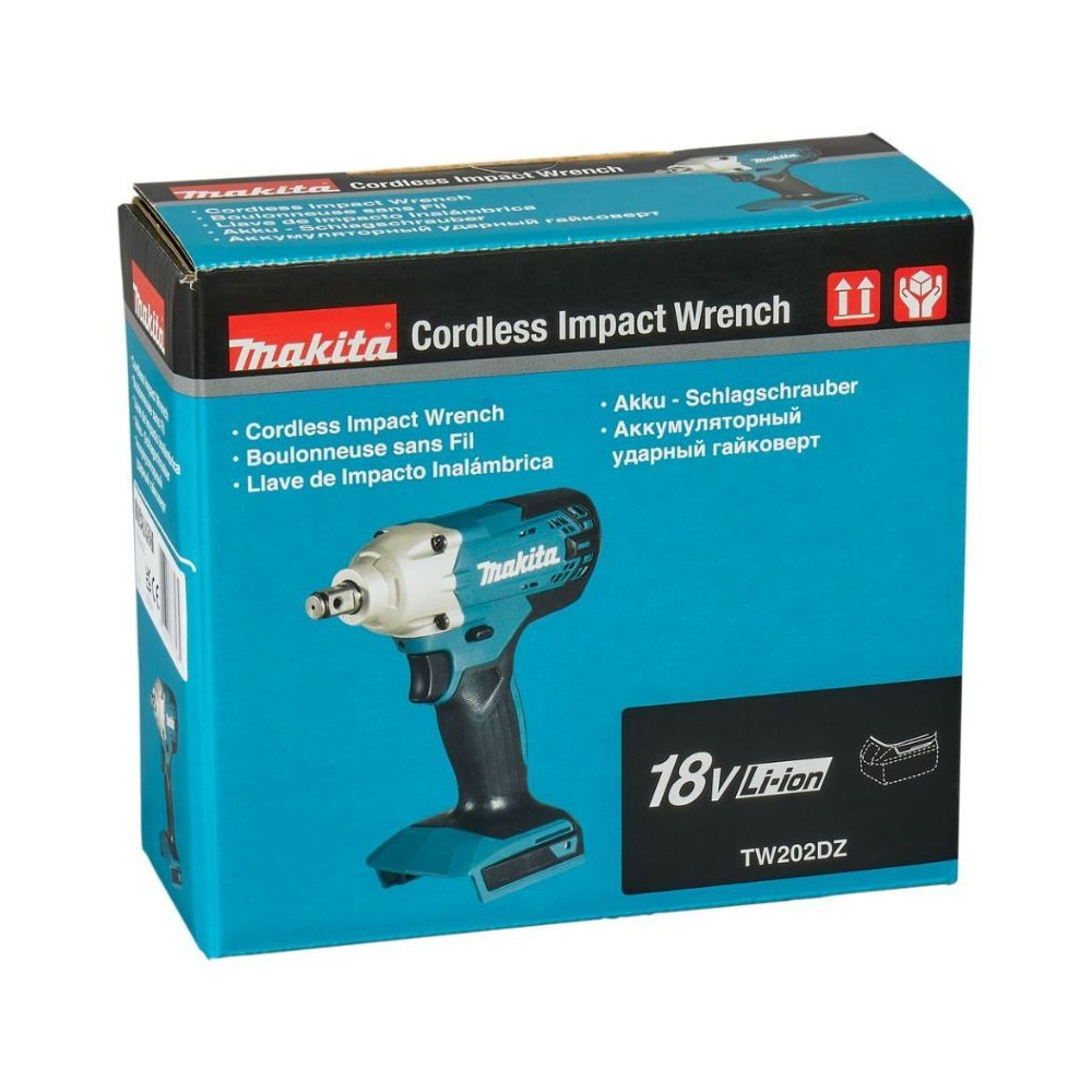 Boulonneuse à chocs Makita TW202DZ 18V 1/2" 200 Nm