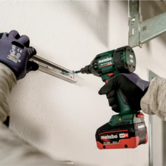 Visseuse à chocs Metabo 602404850 SSW 18 LTX 550 BL