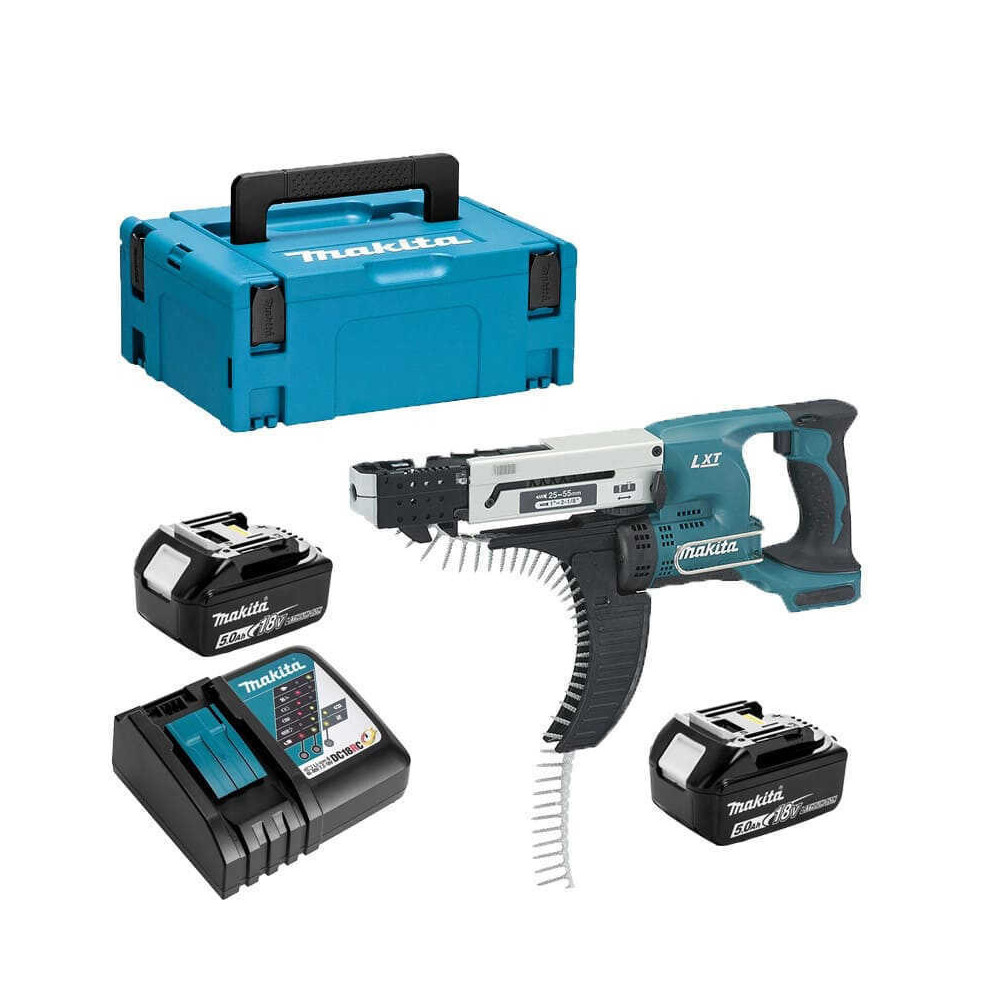 Visseuse automatique à bande Makita DFR550RTJ 18V LXT