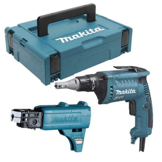 Visseuse plaquiste Makita FS4000JX2 vis en bande