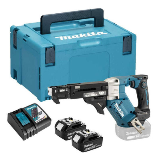 Visseuse automatique à bande Makita DFR452RTJ 18V LXT