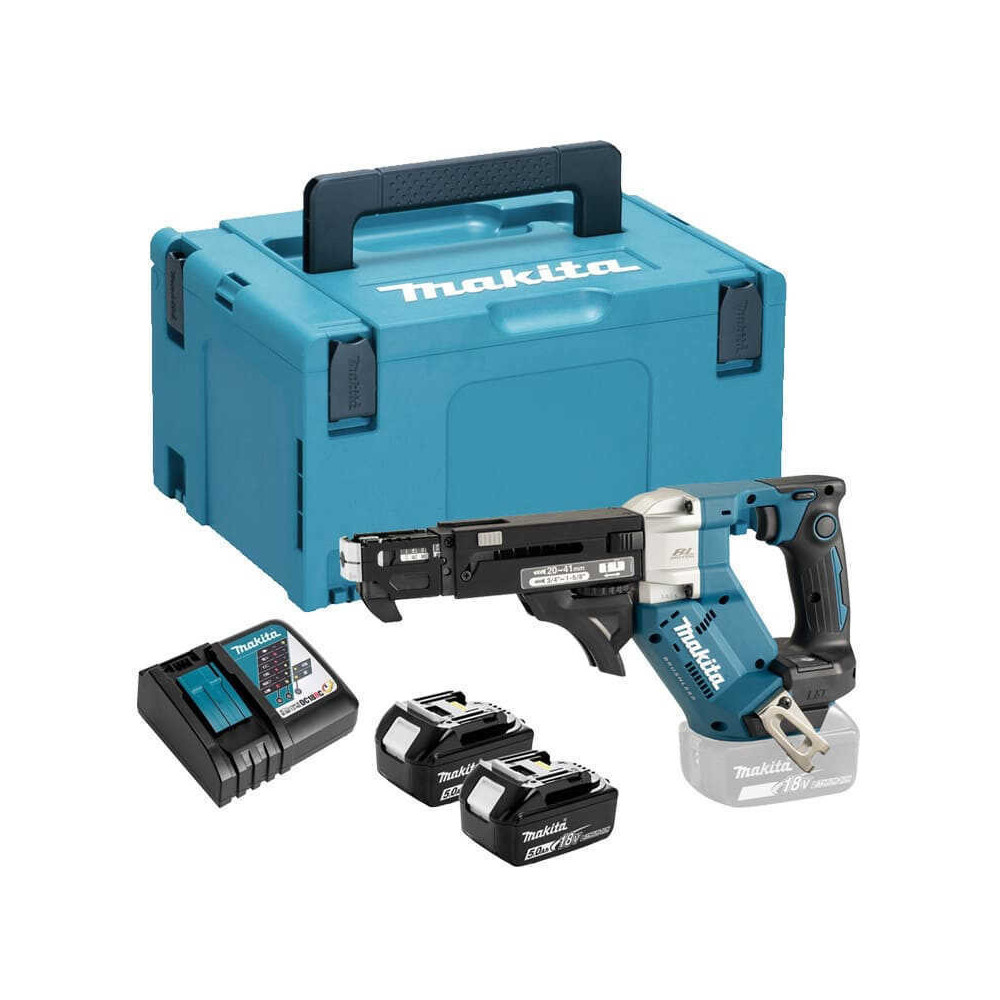 Visseuse automatique à bande Makita DFR452RTJ 18V LXT