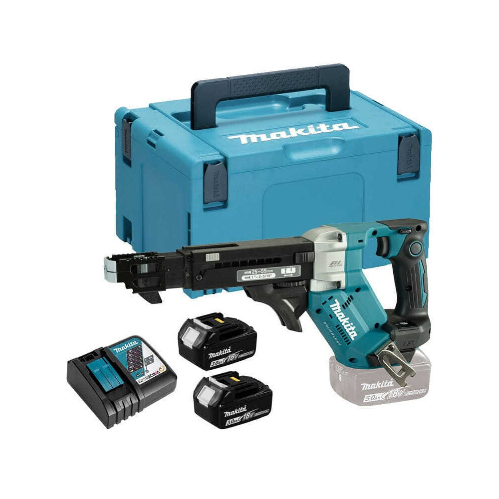 Visseuse automatique à bande Makita DFR551RFJ 18V LXT