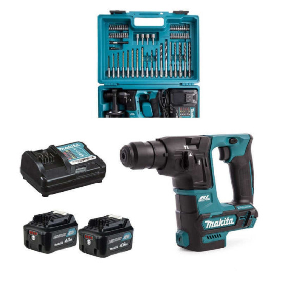 Perforateur SDS-Plus Makita HR166DWME1 4,0 Ah