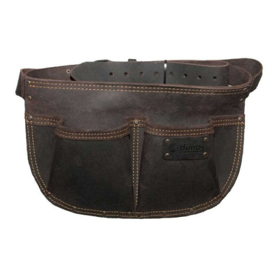 Poche à clous arrondie cuir Dimos 205736