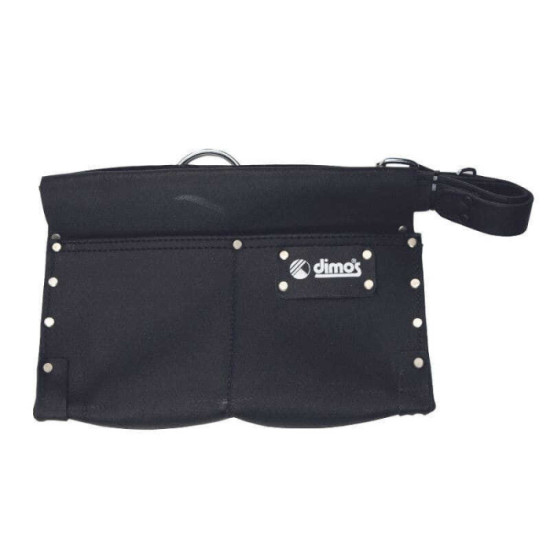 Poche à clous à soufflet Dimos 205725 cuir