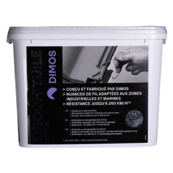 Croch'tuile X'tile inox Dimos 762000 seau de 400