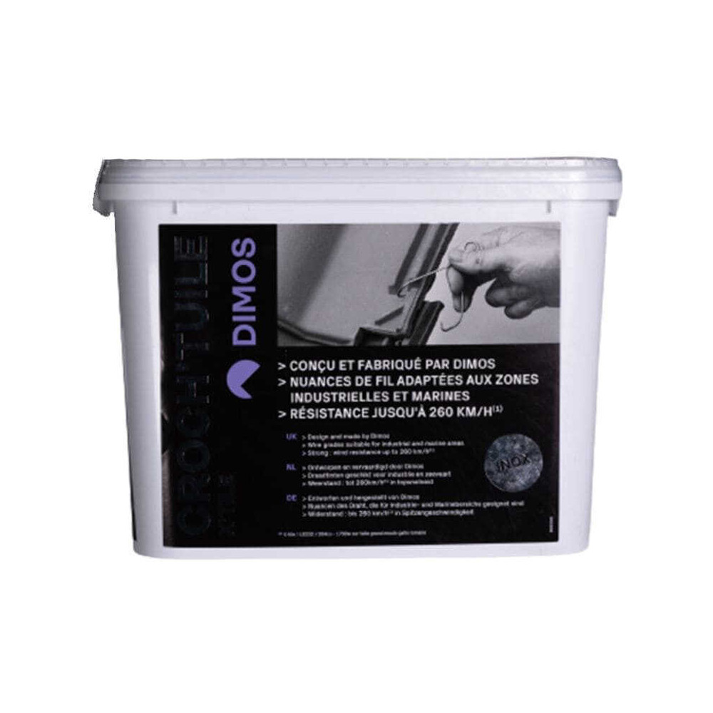 Croch'tuile X'tile inox Dimos 762000 seau de 400