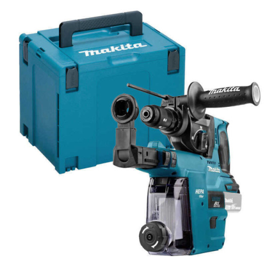 Perforateur Makita DHR243ZJW aspiration DX07