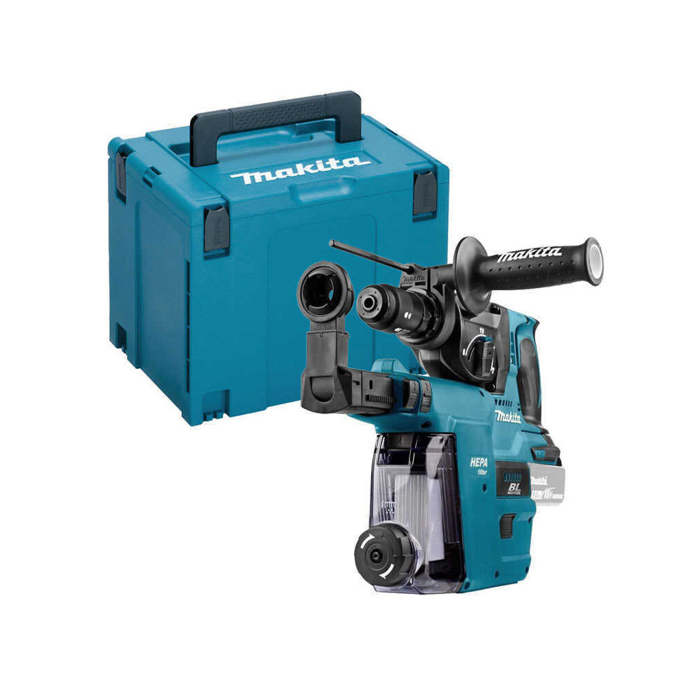 Perforateur Makita DHR243ZJW aspiration DX07