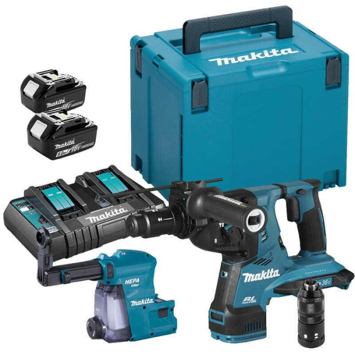 Perforateur burineur Makita DHR281PT2WJ 36V 2,8 J