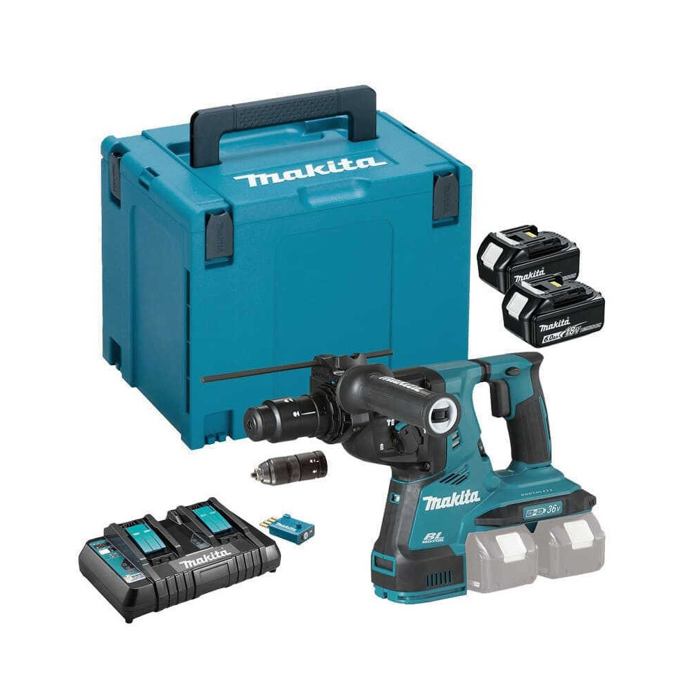 Perforateur burineur SDS-Plus 2 x 18V bl Makita DHR283G2JU