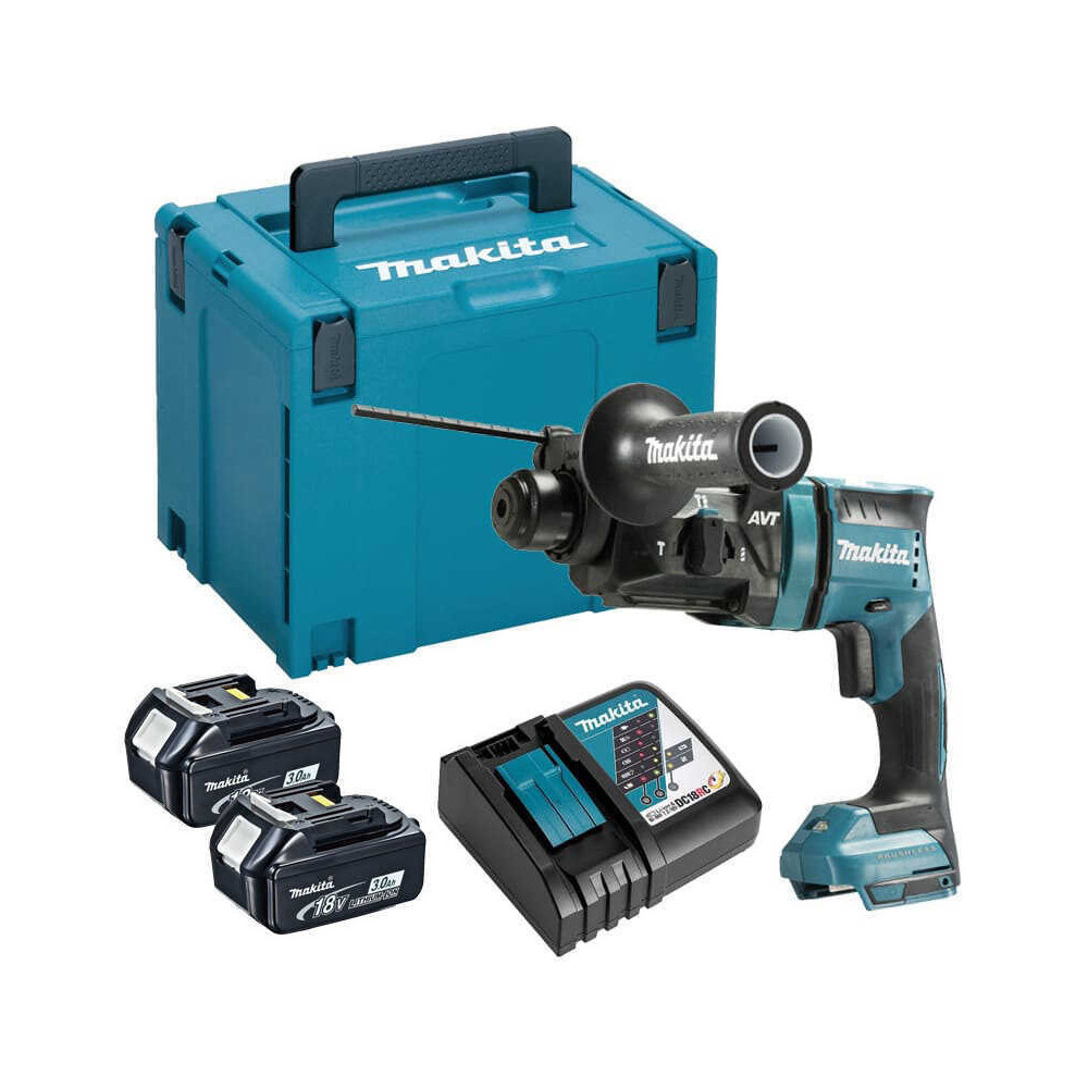 Perforateur burineur Makita DHR182RFJ 18V 2 x 3,0 Ah
