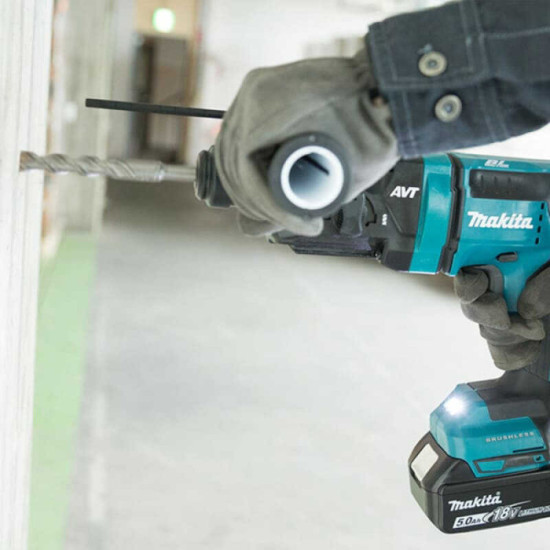 Perforateur burineur Makita DHR182RTJ 18V 2 x 5,0 Ah