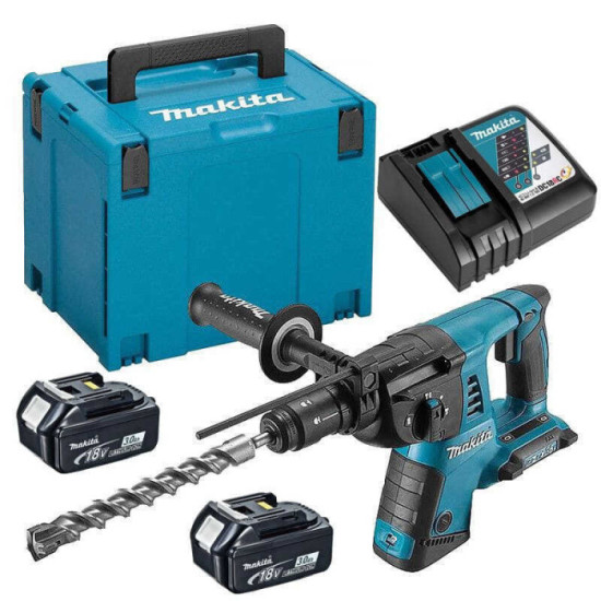 Perforateur burineur SDS-Plus Makita DHR264RFJ 18V LXT