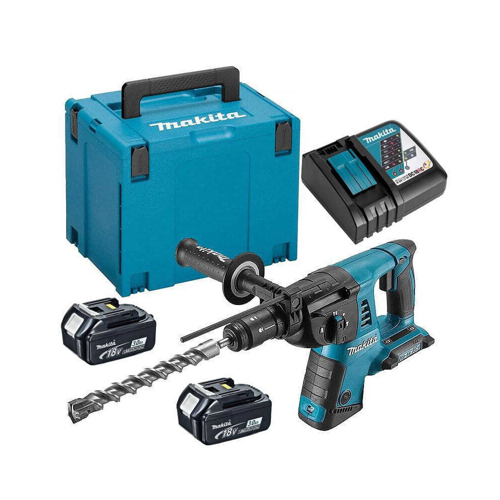 Perforateur burineur SDS-Plus Makita DHR264RFJ 18V LXT