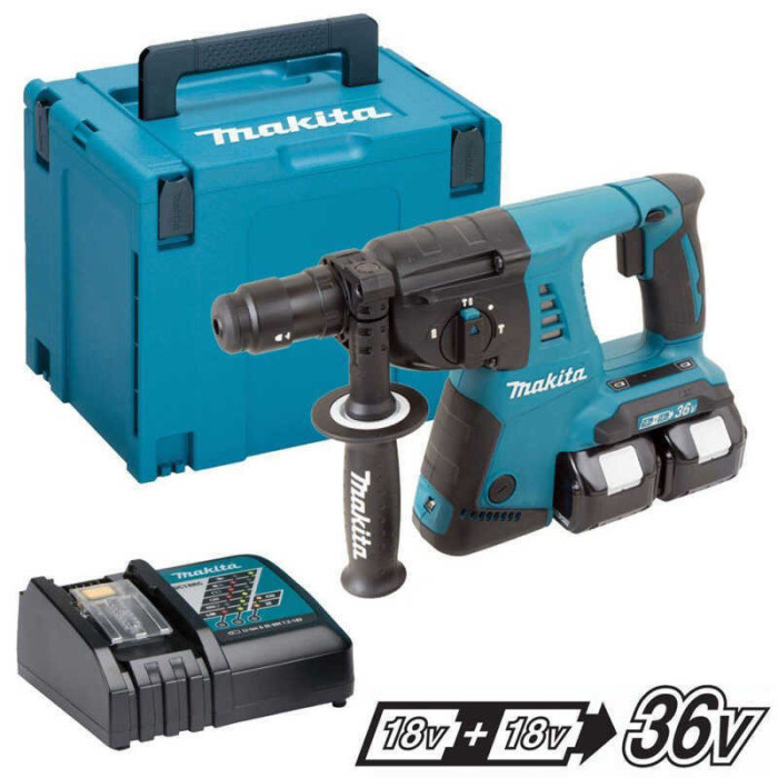 Perforateur burineur SDS-Plus Makita DHR264RTJ 18V LXT